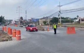 Abren dos carriles por sentido en Camino Real a Colima para agilizar tránsito