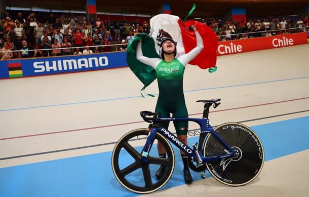 La  mexicana Yareli Acevedo se convierte Campeona Mundial de Ciclismo