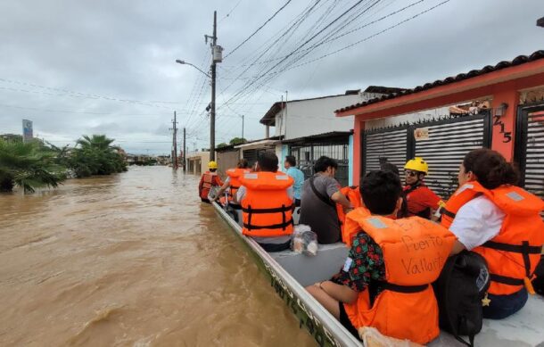 Confirman muerte de un hombre por lluvias en Vallarta