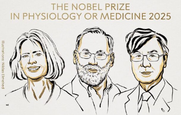 Mary E. Brunkow, Fred Ramsdell y Shimon Sakaguchi reciben el Premio Nobel de Medicina 2025