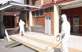 Realizan acciones de saneamiento en el Instituto Tlaquepaque tras brote de sarampión