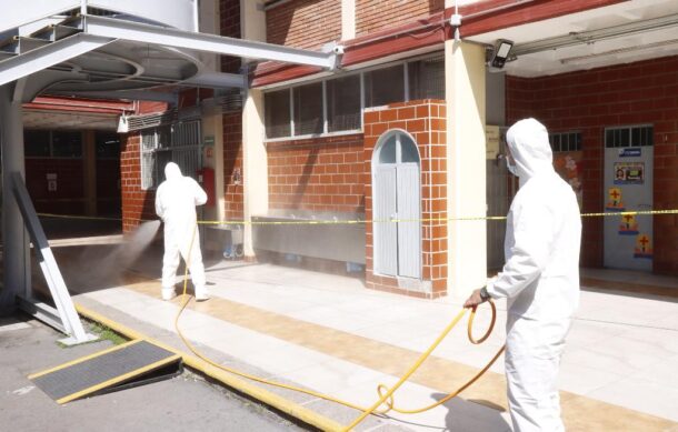 Realizan acciones de saneamiento en el Instituto Tlaquepaque tras brote de sarampión
