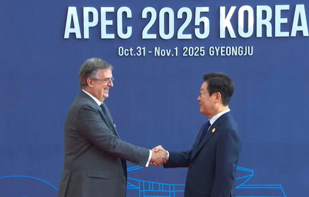 Ebrard confirma candidatura de México como sede de la APEC en 2028 y propone reformar a la OMC