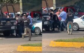 Confirman riña entre policías y agricultores durante bloqueos carreteros en Atotonilco