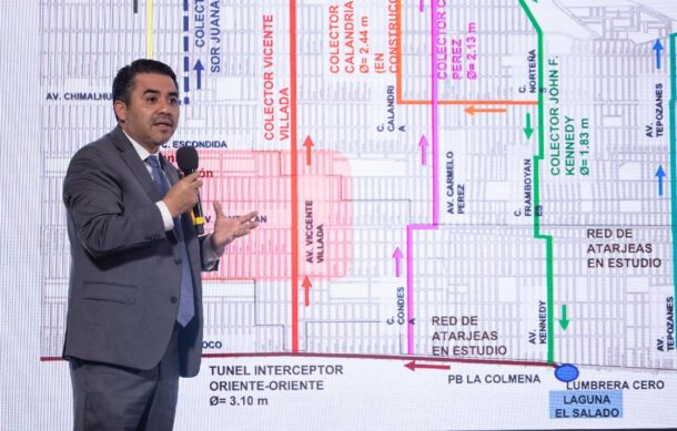 Completan desazolve de zonas afectadas por lluvia atípica en el oriente del Valle de México