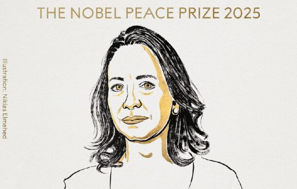 María Corina Machado gana el Premio Nobel de la Paz 2025