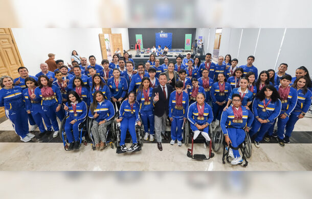 Reconoce Lemus a medallistas de la Selección Jalisco por su título número 20 en la Paralimpiada Nacional
