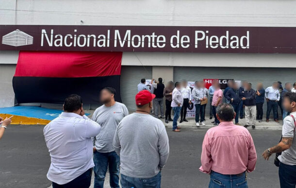 Huelga en Monte de Piedad afecta gravemente a cientos de familias de trabajadores