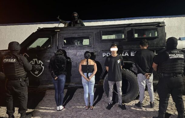 Rescatan a tres jóvenes y capturan a reclutador criminal en Ojuelos