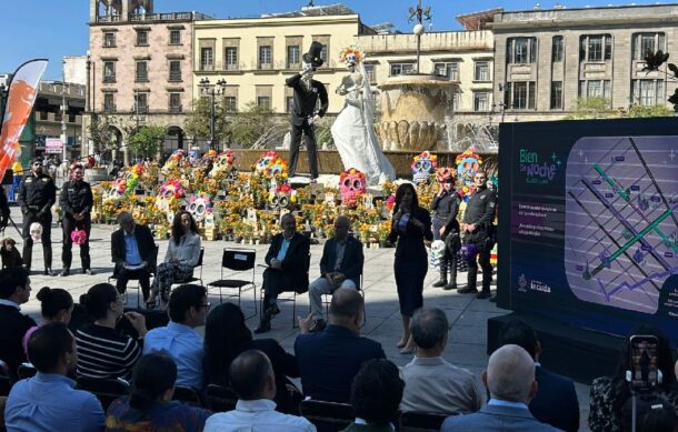 Presentan el festival “Bien de Noche Guadalajara”