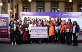 Sheinbaum presenta diez compromisos para combatir y prevenir violencia contra las mujeres