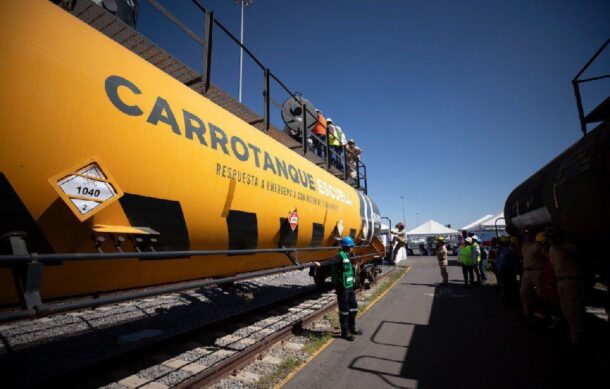 FERROMEX capacita a bomberos de GDL en manejo de materiales peligrosos
