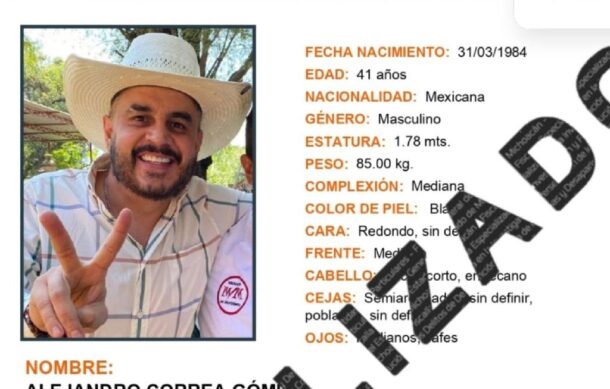 Hallan con vida al ex presidente municipal de Zinapécuaro