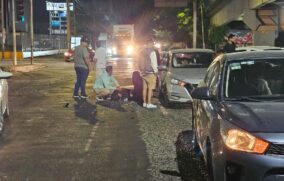 Motociclista sufre lesiones graves tras choque en Lázaro Cárdenas