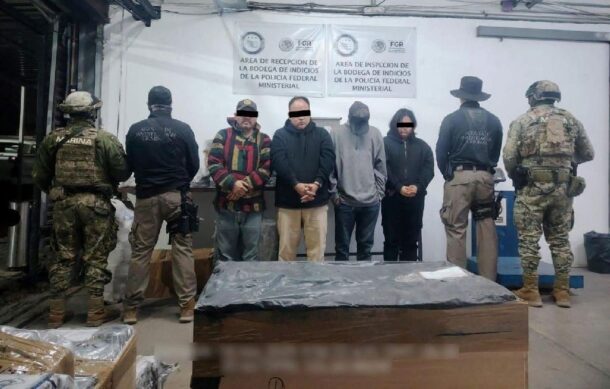 Fuerzas federales desmantelan en Tonalá célula criminal que ocultaba drogas en maquinaria industrial