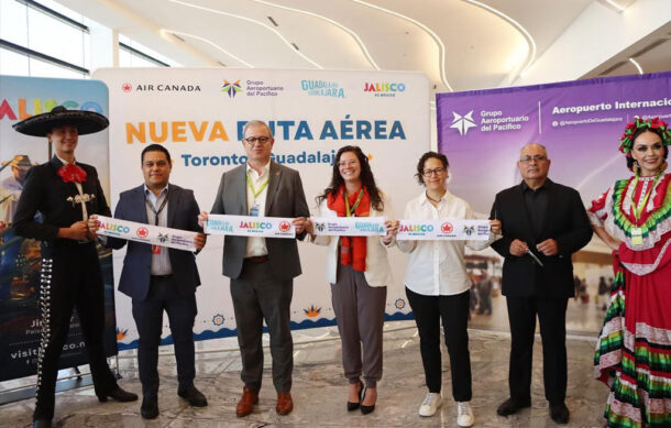 Inauguran vuelo directo Guadalajara – Toronto con tres frecuencias semanales