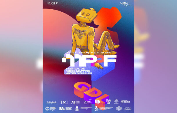 Guadalajara y Zapopan brillarán con el Festival de Video Mapping y Artes Digitales 2025