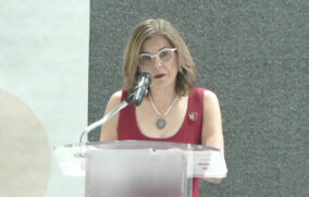 Rinde Ana Gabriela Barragán su primer informe de actividades al frente del DIF Guadalajara