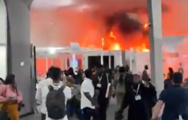 Incendio obliga a evacuar zona de negociaciones en la COP30 de Belém