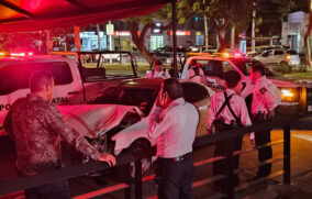 Persecución de policías viales arroja un detenido y cuantisoso destrozos