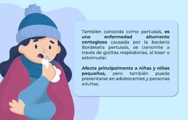 Tos ferina a la baja en Jalisco: SSJ