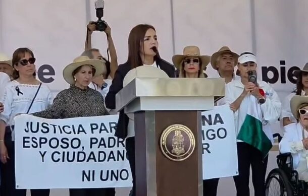Grecia Quiroz: “No fui con la presidenta a doblar las manos”