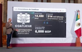 México presenta proyecto de súper computadora pública Coatlicue
