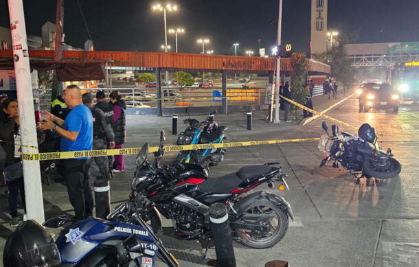 Policía motorizado de Tonalá causa lesiones a joven motociclista tras choque