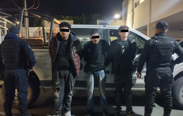 Aseguran arsenal de cartuchos y detienen a tres hombres en operativo en Tlaquepaque