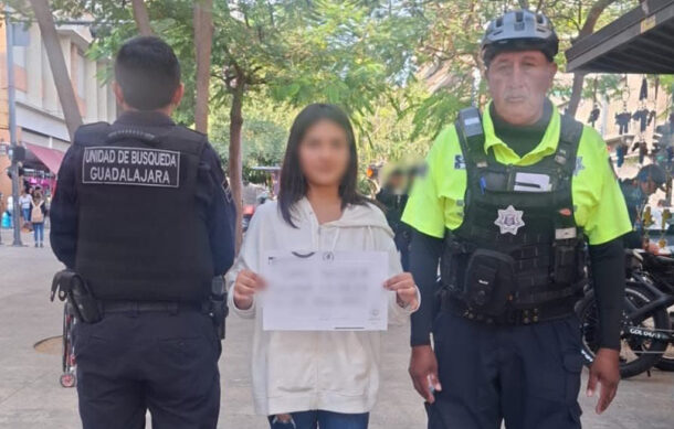 Localizan en Guadalajara a adolescente desaparecida en Hidalgo desde octubre
