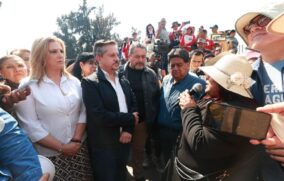 Diputados dialogaron brevemente con la disidencia magisterial