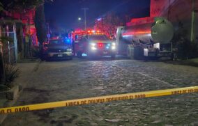 Se registra incendio en casa de la Col. Arroyo de las Flores