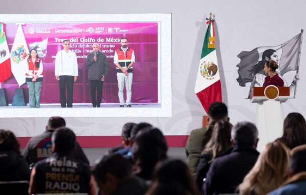 Dan banderazo de arranque a obras del Tren del Golfo