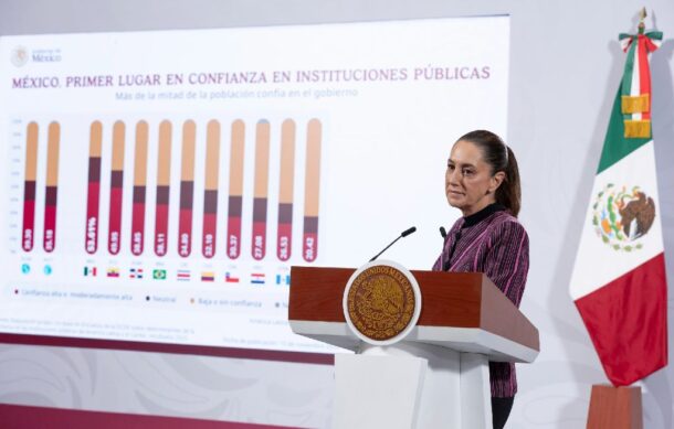 Sheinbaum presume cifras de empleo formal