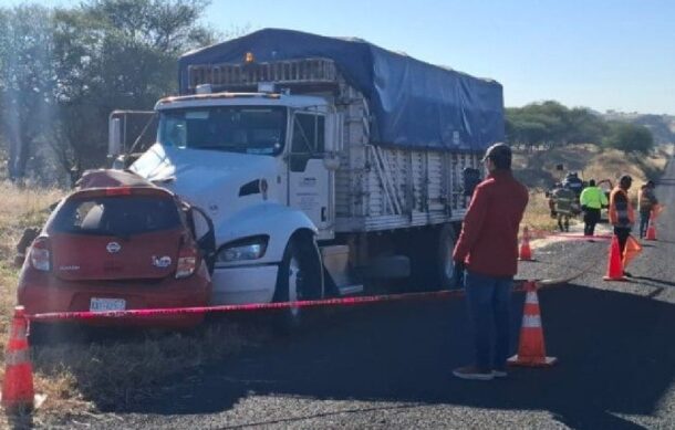 Choque frontal deja dos muertos en carretera Teocaltiche – Jalostotitlán