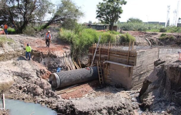 Realizan obras en El Salto para mitigar inundaciones tras temporal