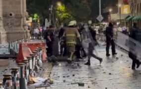 Imputan a 40 detenidos por actos vandálicos en el Centro de Guadalajara