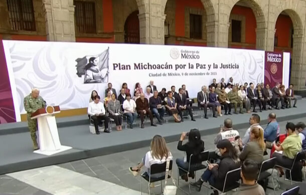 Sheinbaum lanza el Plan Michoacán por la Paz con despliegue de más de 12 mil elementos
