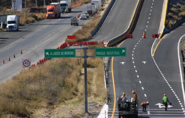 Abren primer tramo de ampliación a cuatro carriles en carretera SLP–GDL