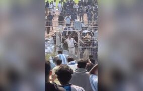 Breve aparición de Messi genera disturbios en Calcuta, India