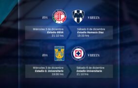 Las Semifinales se jugarán en miércoles y sábado, anuncia la Liga MX