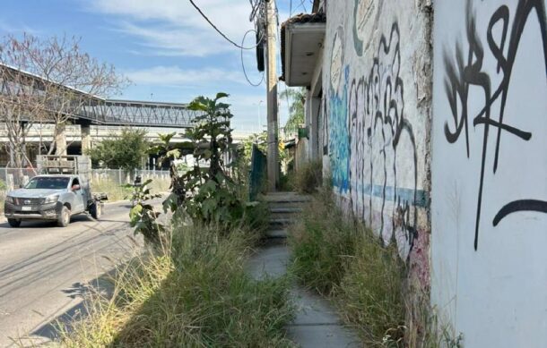 Denuncian falta de infraestructura peatonal en la Línea 4 del Tren Ligero