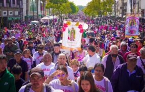 Reportan cifra récord de peregrinos en Basílica de Guadalupe