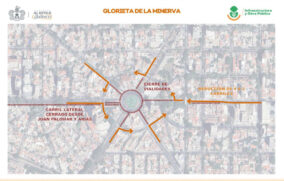 Anuncian cierres viales en La Minerva por obras este fin de semana