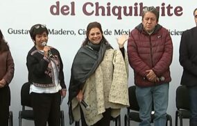 Entregan viviendas a familias afectadas por deslave en CDMX