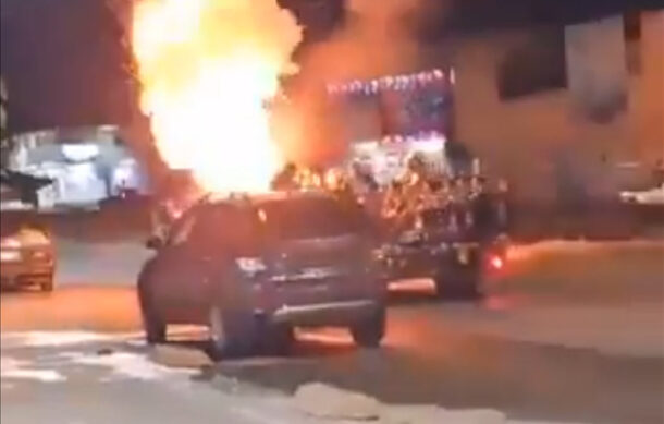 Explosión de pirotecnia en caravana guadalupana deja seis heridos en León