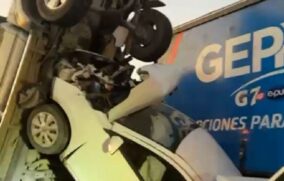 Se registra choque múltiple en la carretera GDL–Colima; no se reportan personas lesionadas