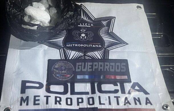 Detienen en Tlajomulco a presunto narcomenudista con cristal