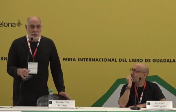 Guillermo Arriaga presenta su nueva obra literaria en FIL Guadalajara