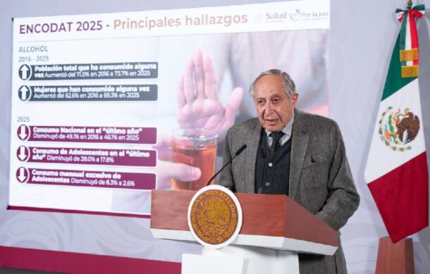 Consumo de drogas en México crece cuatro por ciento: Salud